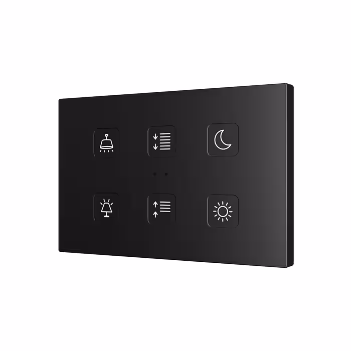 کلید هوشمند شش پل TECLA زنیو مدل ZVITXLX6 نسخه سفارشی