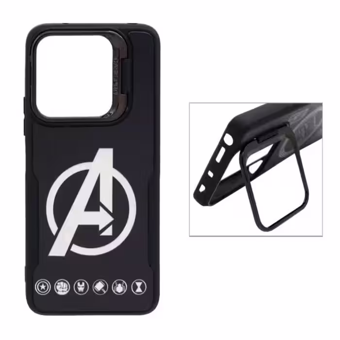 قاب Case Pro استندشو متال Xiaomi Redmi 13 4G / Poco M6 4G -کد4329