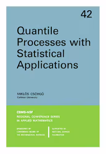 خرید و دانلود نسخه کامل کتاب Quantile processes with statistical applications