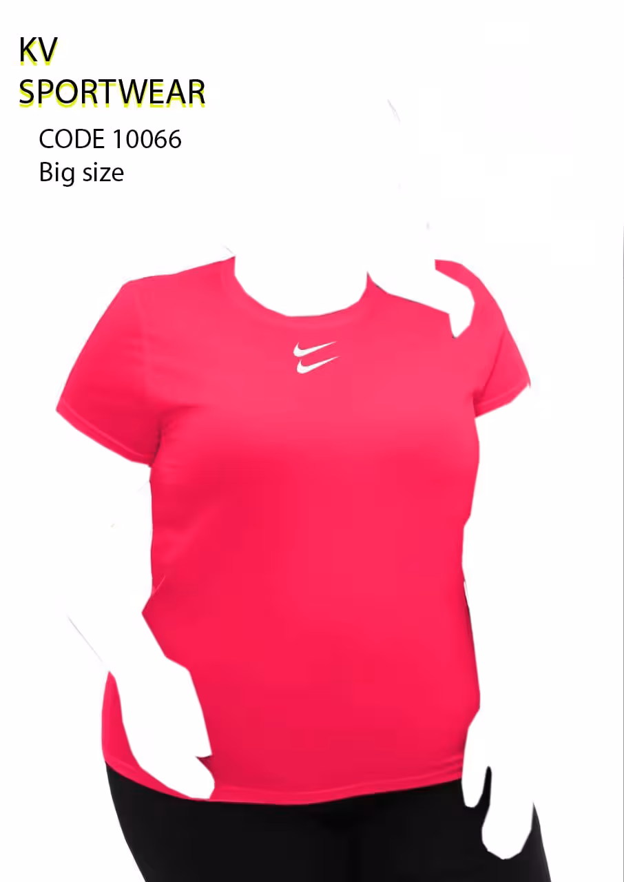 تیشرت سایز بزرگ ورزشی زنانه NIKE کد 0020