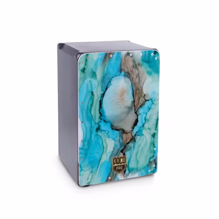 کاخن پاکو مدل پرو طرح Abstract BluePaco Pro cajon Abstract Blue