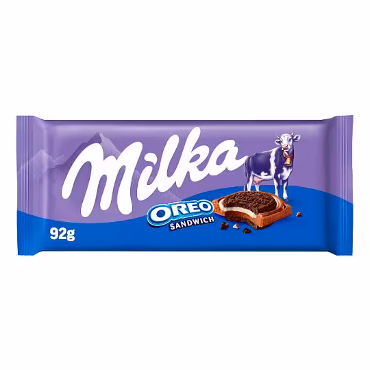 شکلات اورئو میلکا وزن 92 گرم