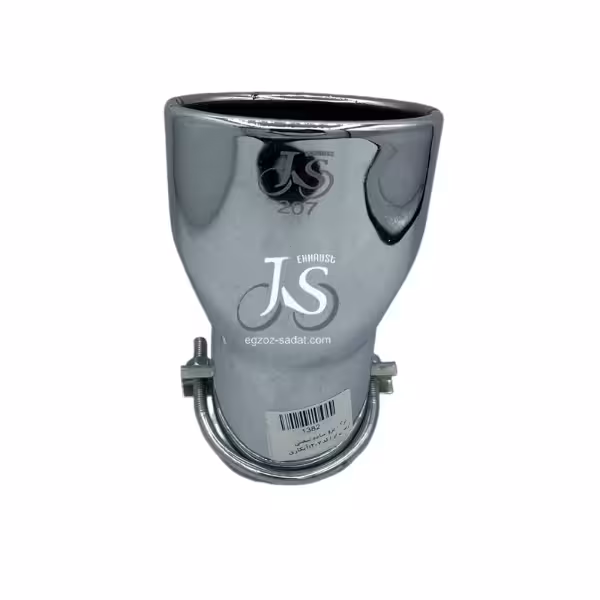 سر اگزوز جی اس ترک پژو بیضی فارسی بر استیل کد 207