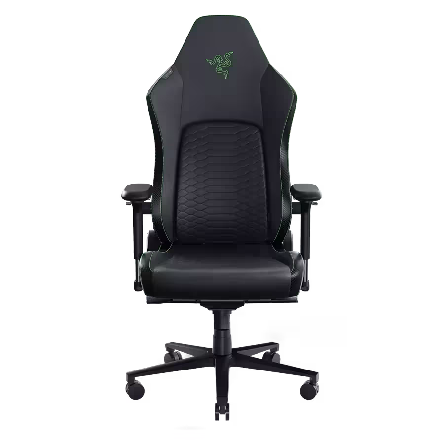 صندلی گیمینگ ریزر ISKUR V2 GREEN-BLACK