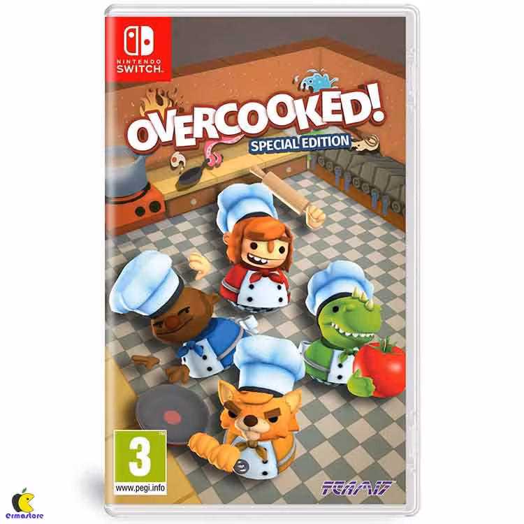 خرید بازی Overcooked نسخه ویژه برای نینتندو سوییچ