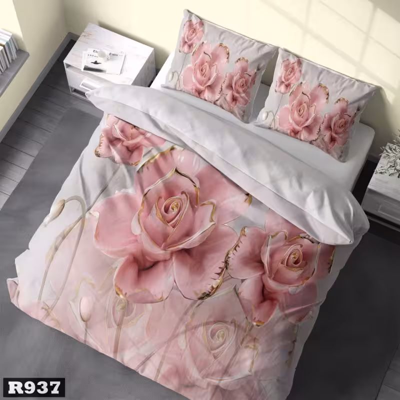 روتختی سه بعدی طرح گل