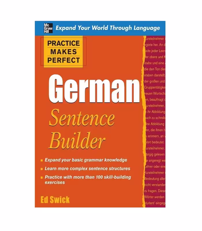 Practice Makes Perfect German Sentence Builder