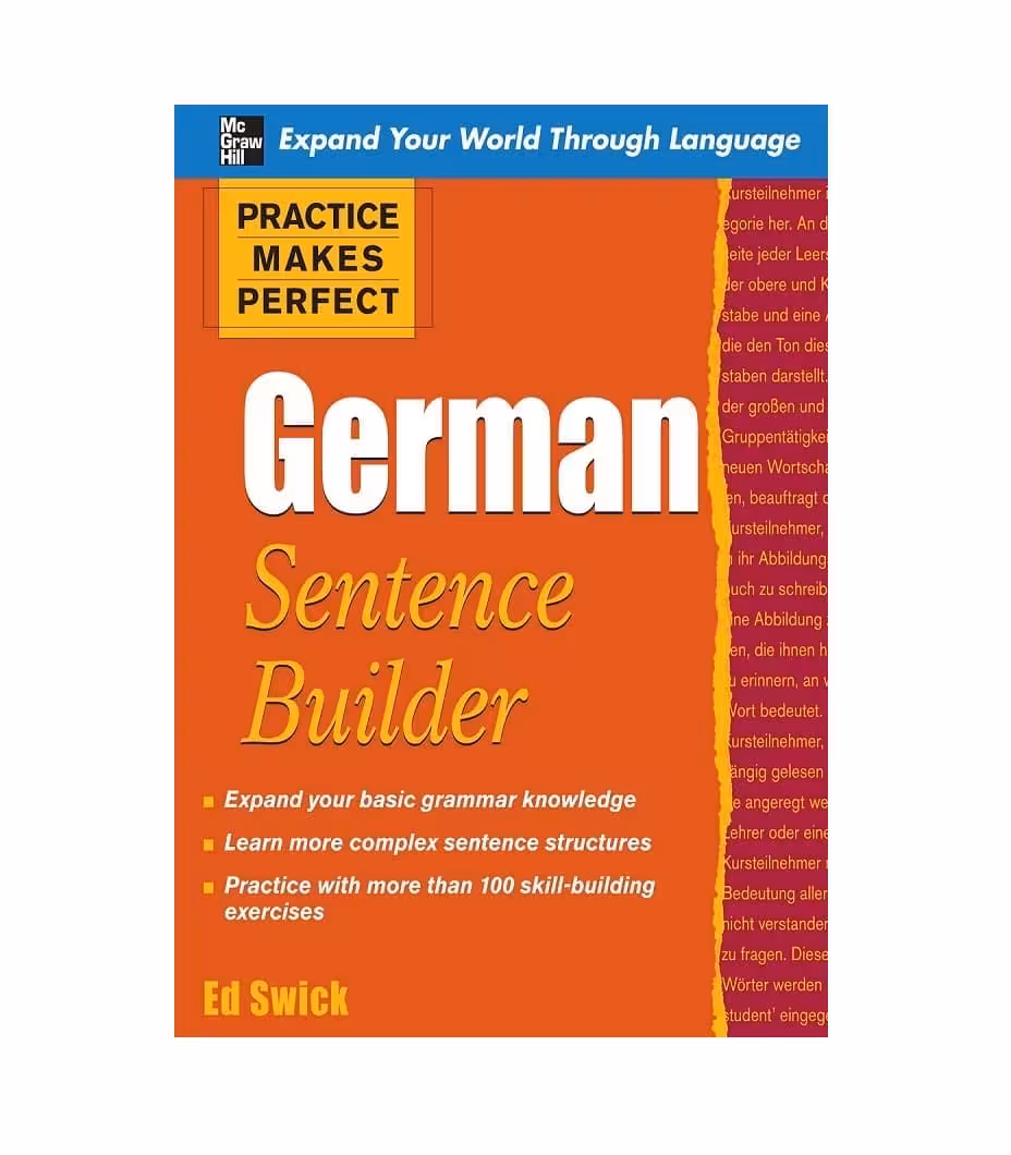 Practice Makes Perfect German Sentence Builder