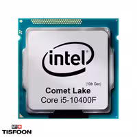 پردازنده مرکزی اینتل سری Comet Lake مدل Core i5-10400F – TRAY