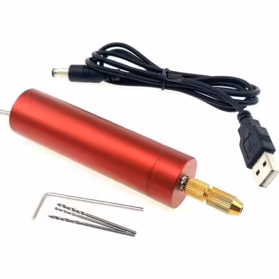 فرز مینیاتوری (قلم) حکاکی / مینی دریل 5 ولت USB