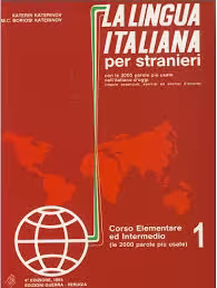 Lalingua italiana 1 کتاب لالینگوا ایتالیایی
