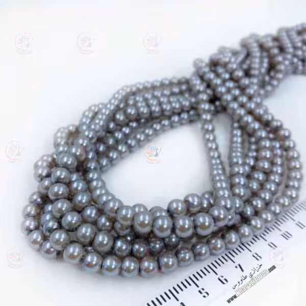 مروارید سنگی ( طوسی متوسط کد 2) سایز 8 **