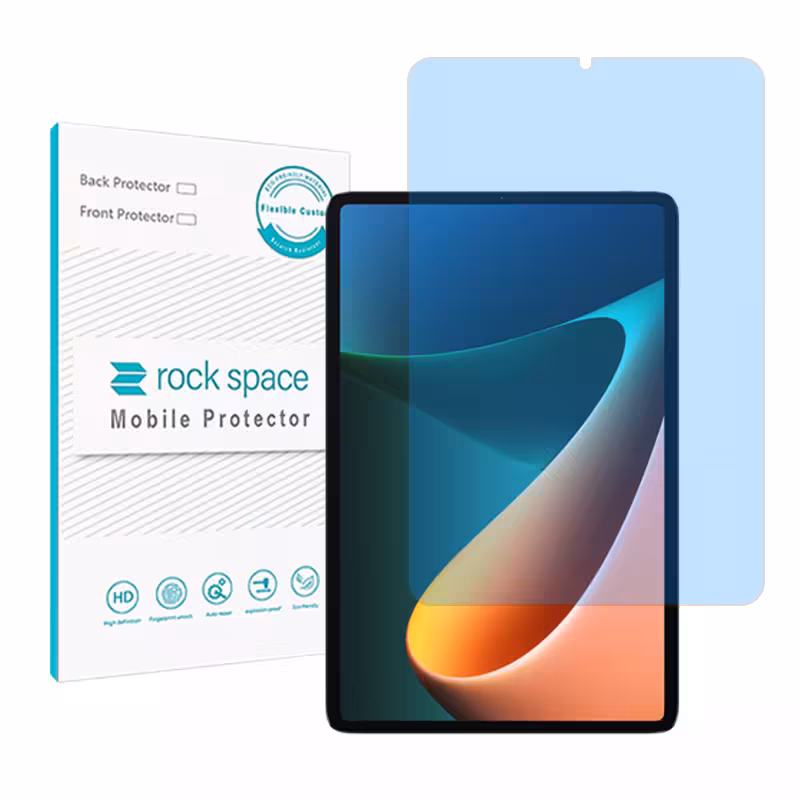 گلس تبلت شیائومی Pad 5 مدل نانو هیدروژل آنتی بلو برند راک اسپیس کد L