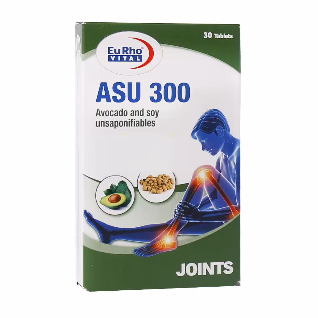 قرص آسو 300 یوروویتال 30 عدد Eyrho Vital ASU 300 Mg 30 Tabs
