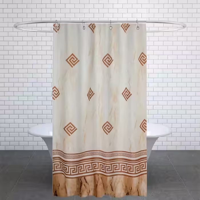 پرده حمام کد Ev-4860 سایز 200×180 سانتی متر