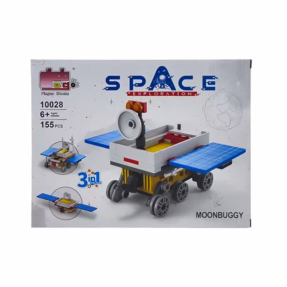 لگو اسپیس ماه نورد کد NO.10028