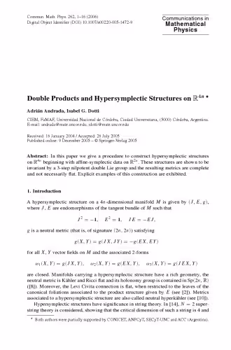 خرید و دانلود نسخه کامل کتاب Communications In Mathematical Physics - Volume 262
