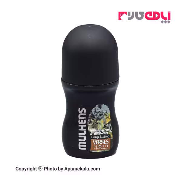 رول ضد تعریق زنانه مولهنس مدل ورساچ نویر حجم 60 میلی لیتر