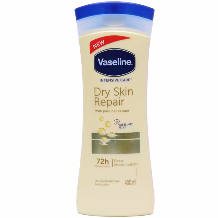 لوسیون بدن جو دوسر وازلین مدل Dry Skin Repair حجم 400 میل