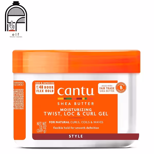 ژل موی کانتو مدل Shea Butter Moisturizing Twist & Lock Gel حجم 370 گرم