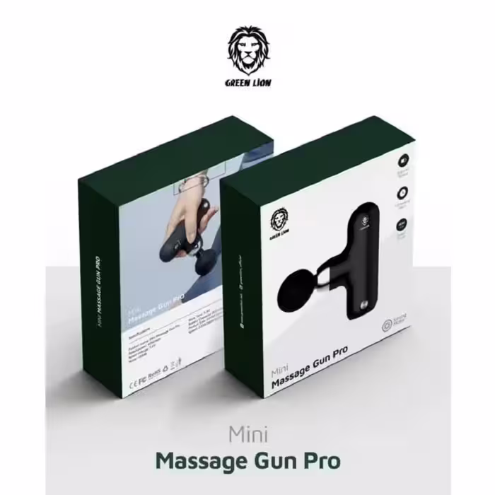 ماساژور تفنگی مینی پرو گرین Green Mini Massage Gun Pro