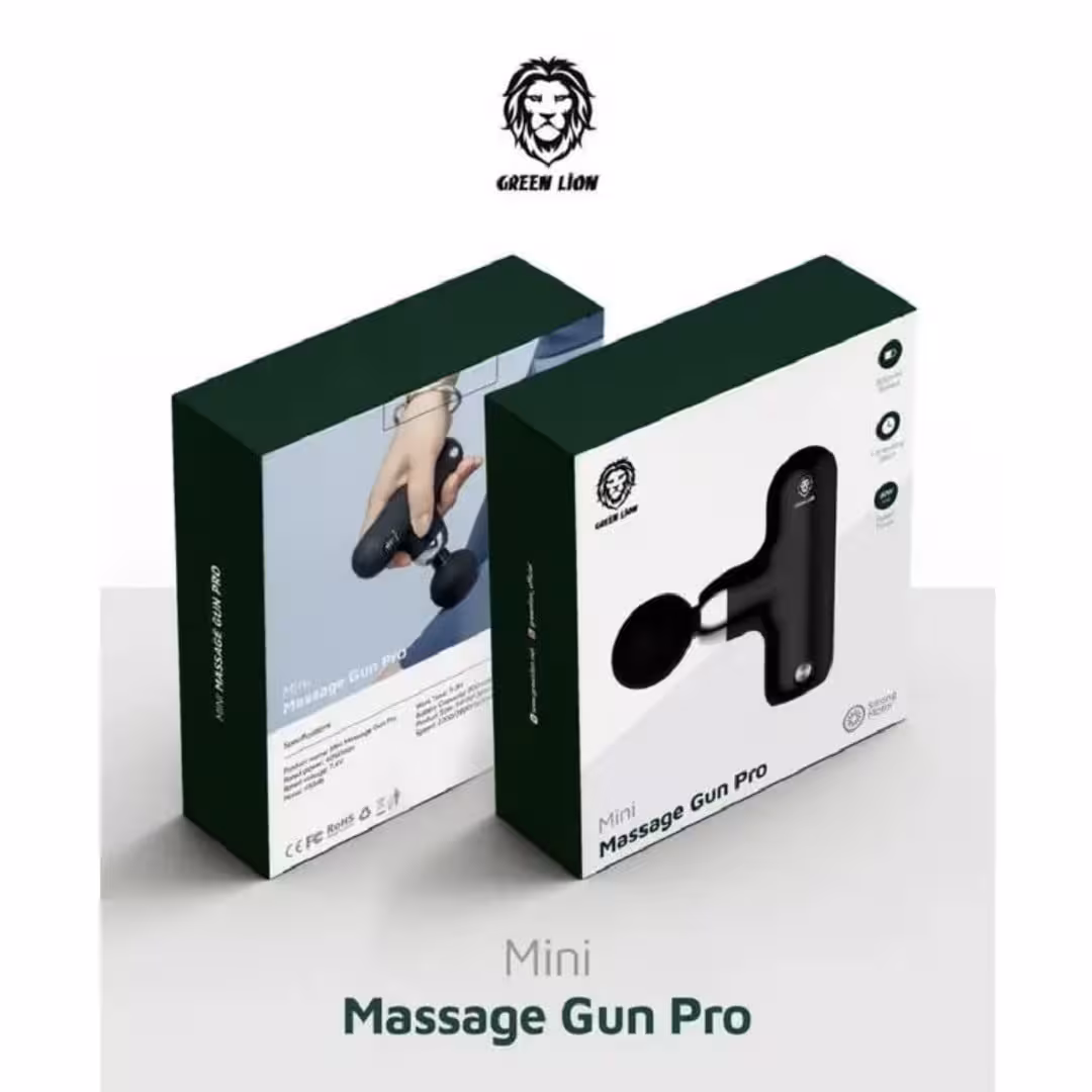 ماساژور تفنگی مینی پرو گرین Green Mini Massage Gun Pro