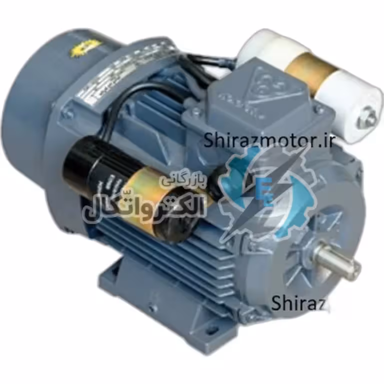 الكتروموتورهاي موتوژن تكفاز كلاچدار دو خازن 0.33 اسب 1500 دور