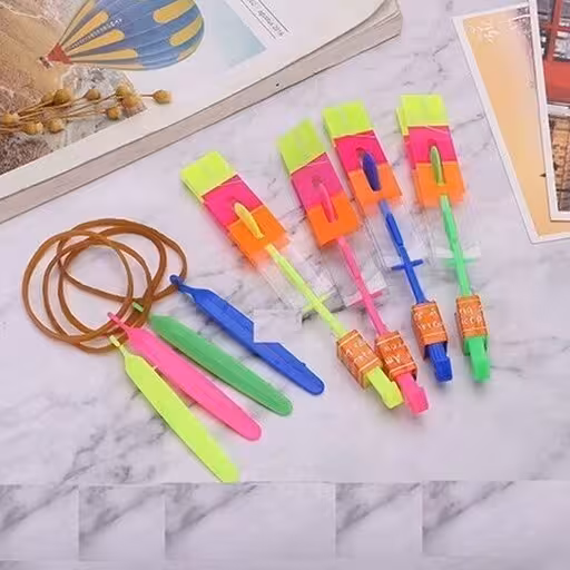 پرتک چراغدار اسباب بازی پرتابی مدل تیرکمانی