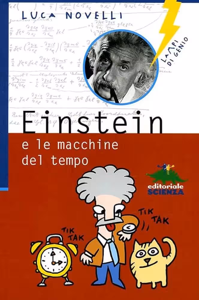 انیشتین | کتاب ایتالیایی Einstein e le macchine del tempo