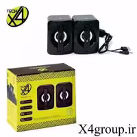 اسپیکر لب تابی گیمینگ SX8برند X4tech