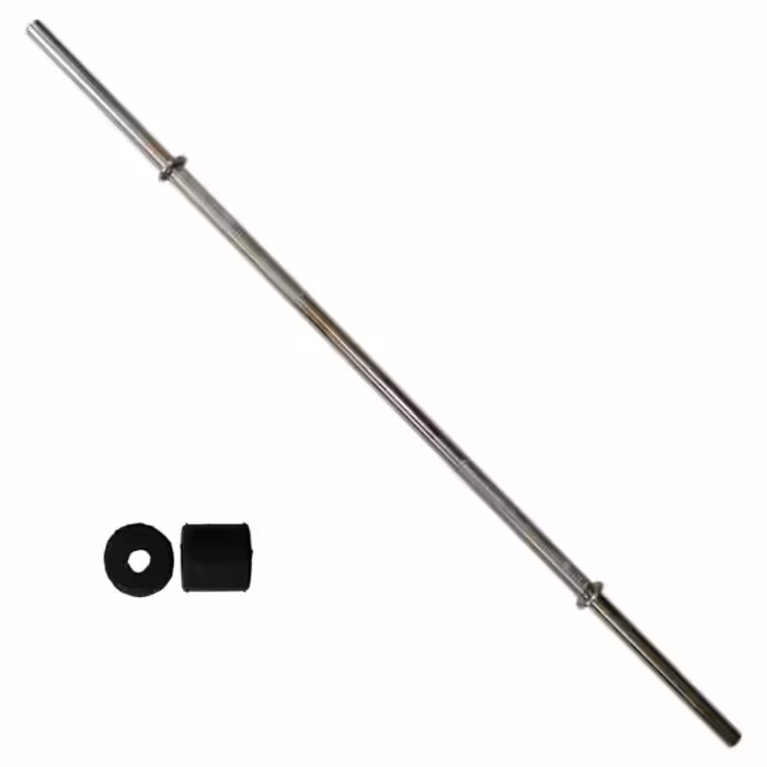 میله هالتر مدل S120 استیل سایز 120 سانتی‌متر