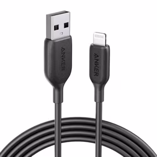 کابل شارژ USB به لایتنینگ انکر 0.9 متری مدل Anker A8812