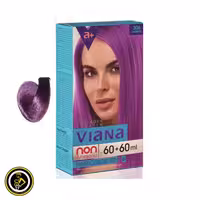 کیت رنگ مو ویانا کد رنگ 306 یاسی حجم 120 میلی لیتر