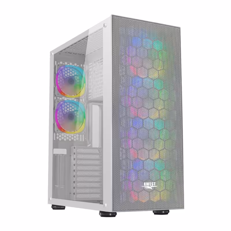 کیس اوست مدل AWEST AV402 WHITE