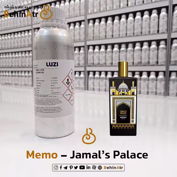 اسانس عطر جمالز پالاس (کاخ جمال) ممو پاریس | Memo Jamal’s Palace
