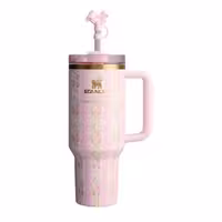 تراول ماگ استنلی مدل LoveShackFancy Holiday Quencher Limited edition گنجایش 1.18 لیتر