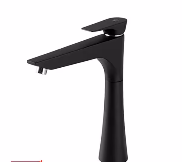 شیر روشویی پایه بلند مدل ورونا (مشکی) KWC