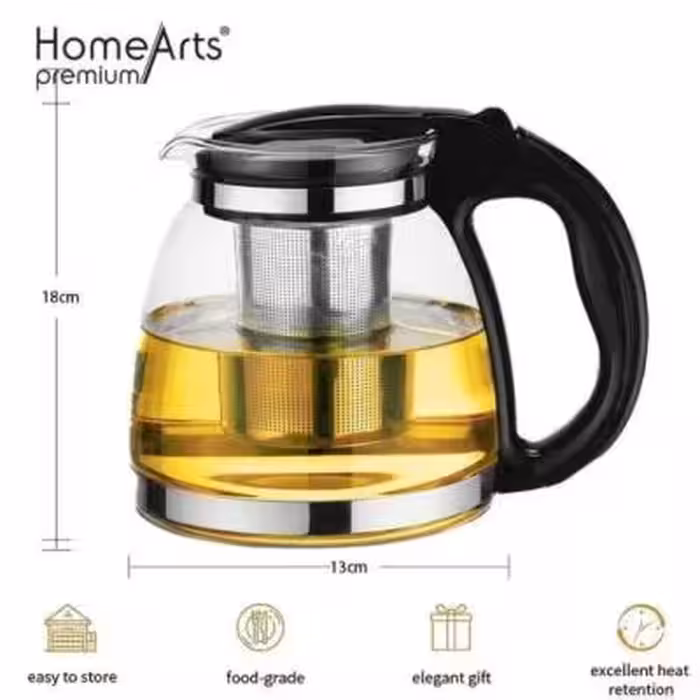 قوری پیرکس دسته بسته 1500میل