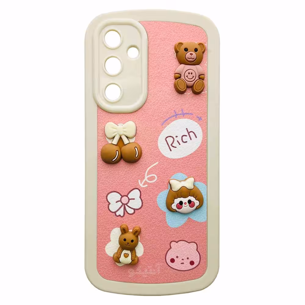 قاب عروسکی مدل Rich دخترانه مناسب برای Samsung A54