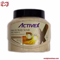 اسکراب صورت و بدن اکتیوایکس 500 میل ویتامین Activex Face & Body Scrub with Vitamin D | D | کد 2937