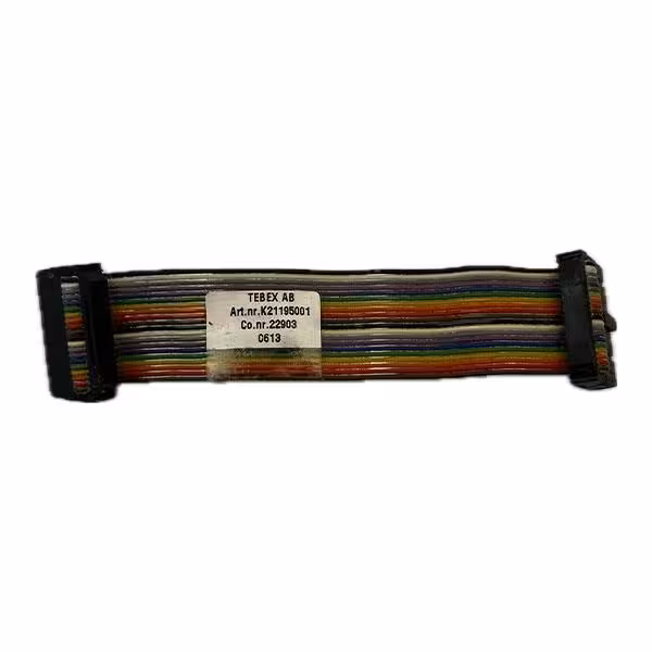 کابل فلت رنگی دو سر کانکتور آی دی سی IDC 2x10 (2.54 میلی متر) طول 11 سانتیمتر (آلمانی)