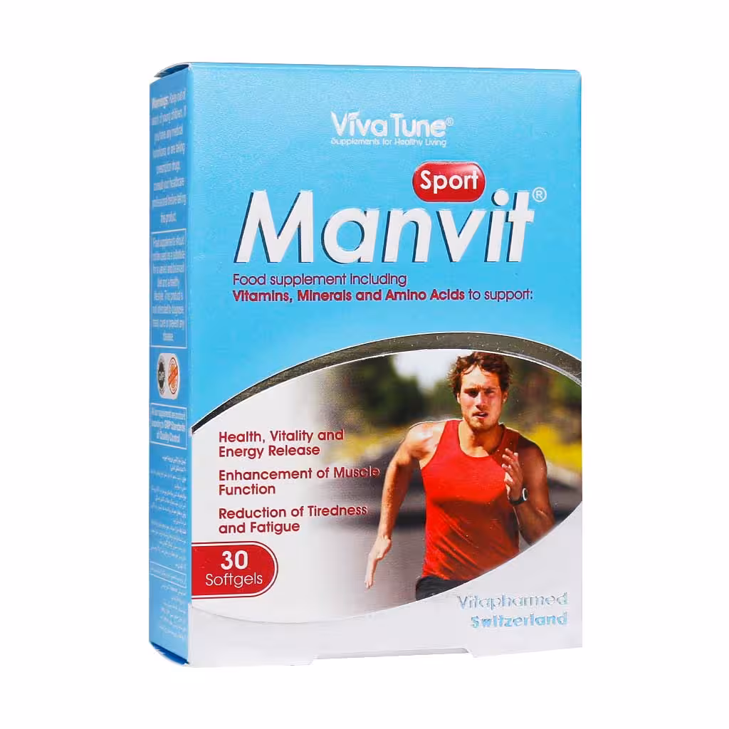 کپسول ژلاتینی من ویت اسپورت ویواتیون 30 عدد