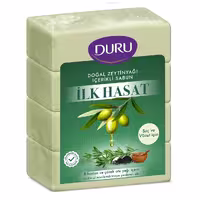صابون حمام دورو (Duru) مناسب سر و بدن، حاوی روغن زیتون طبیعی، بسته 4 عددی با وزن 600 گرم