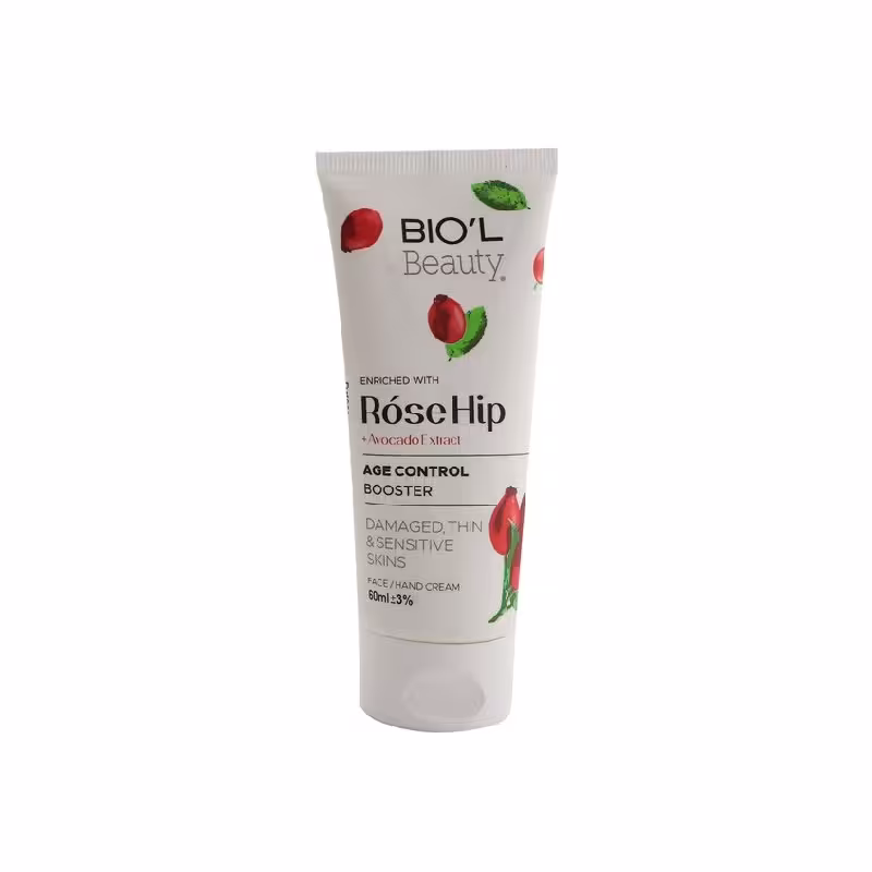 کرم مرطوب کننده تیوپی حاوی عصاره رز هیپ و آووکادو بیول