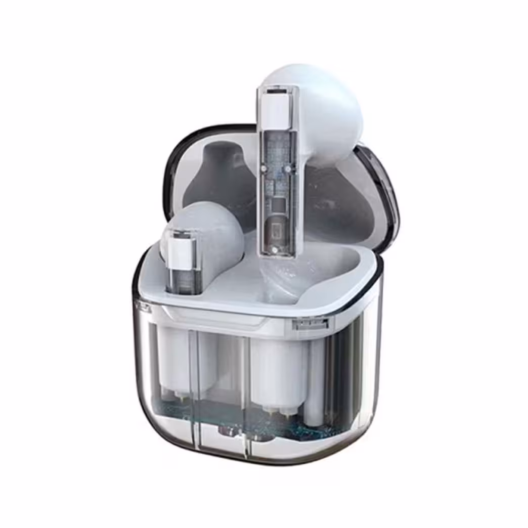 ایرفون بی سیم Wiwu مدل GHOST TWS - سفید (گارانتی شش ماهه شرکتی)