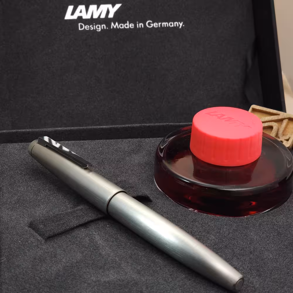 خودنویس لامی استیل 2000 LAMY FP M 002 Metal