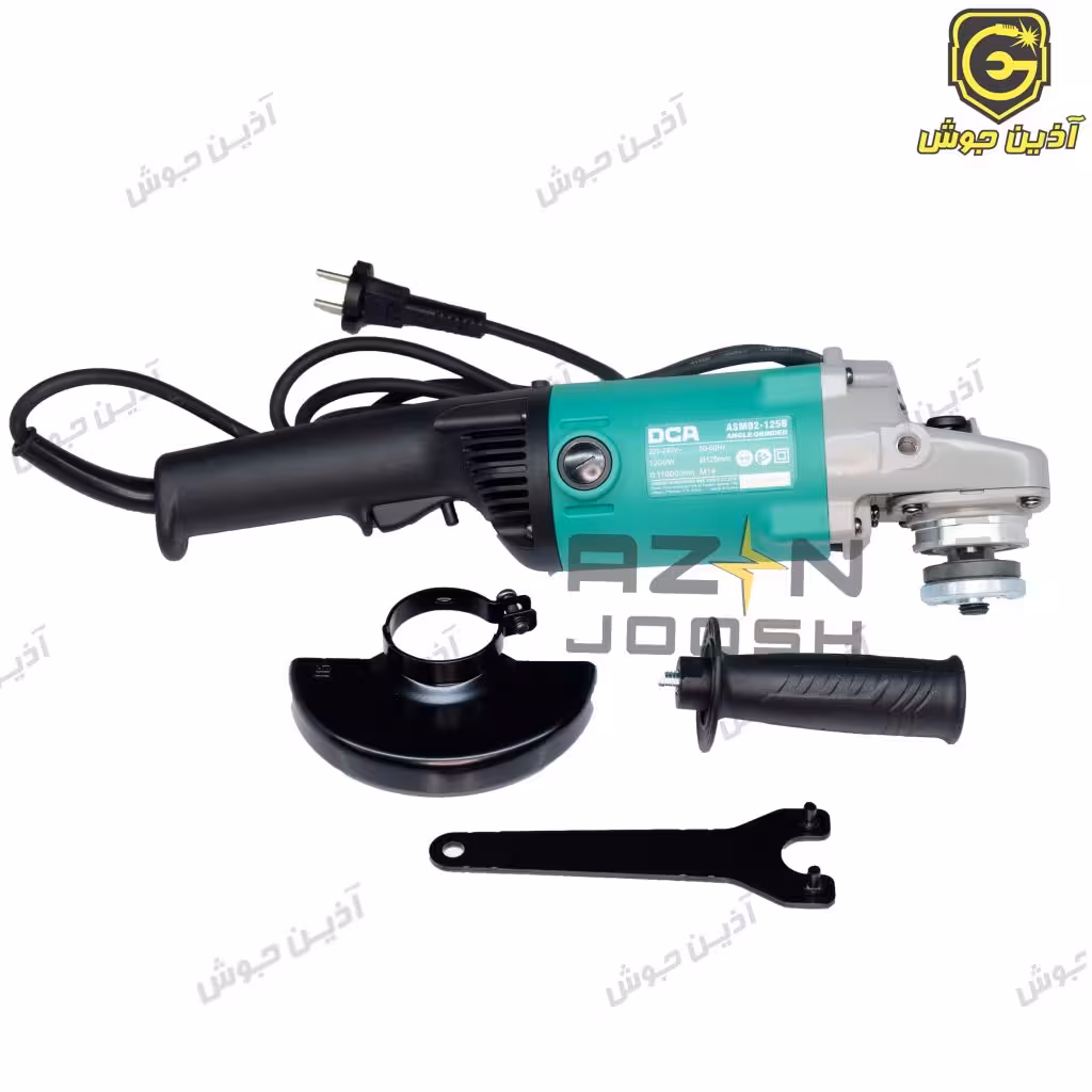 مینی فرز 1200 وات دسته بلند دی سی ای DCA مدل ASM02-125B