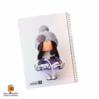 دفتر خط دار 40 برگ عروسکی ایمان (iman)