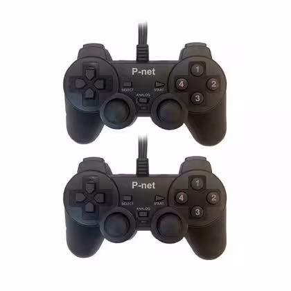 گیم پد دوبل شوک دار P-net G.P.X5