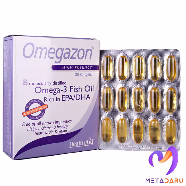 امگازونOMEGAZONE SOFT GEL ( HEALTH AID )